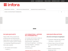 Tablet Screenshot of infora.fr